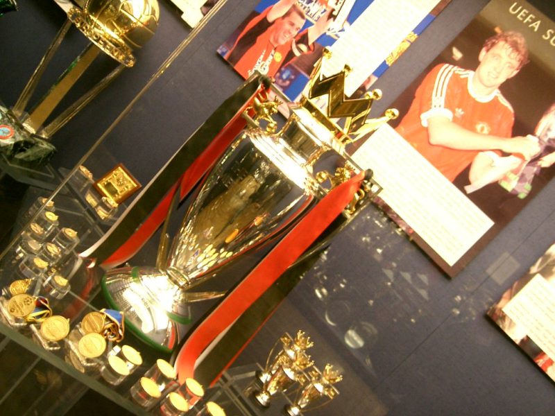 Premier League trophy
