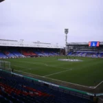 A General view of inside the Selhurst Park stadium prior to kick off. Premier league match,