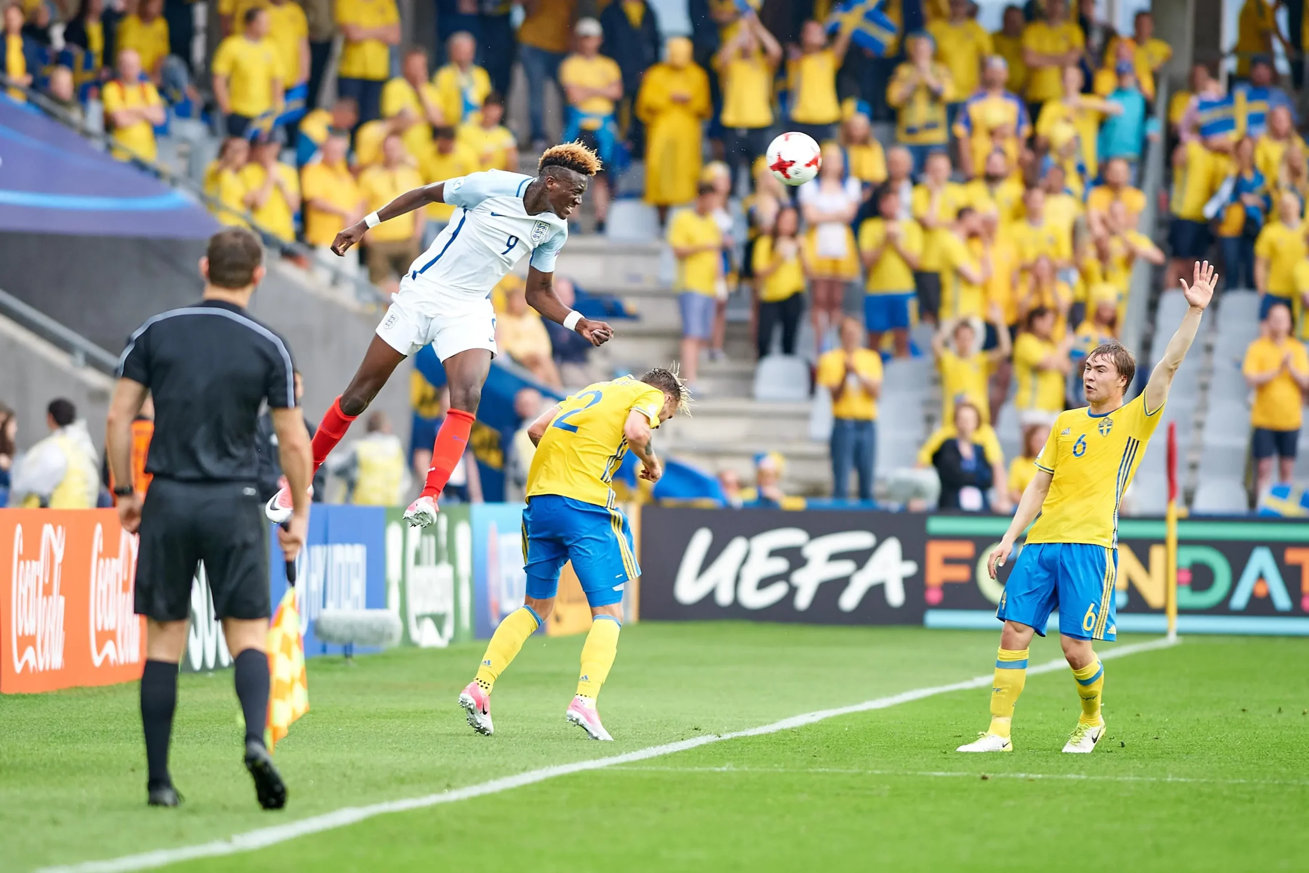 UEFA EURO U-21 Sweden vs England on June 16, 2017 in Kielce, Poland. In the picture:
