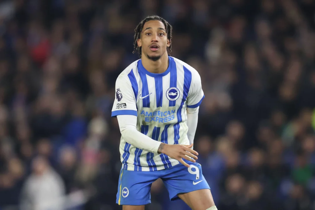 Joao Pedro of Brighton & Hove Albion during the Premier League match between Brighton & Hove Albion and Bournemouth