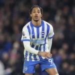 Joao Pedro of Brighton & Hove Albion during the Premier League match between Brighton & Hove Albion and Bournemouth